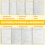 ADHD Cleaning Planner | A4 Daily Schedule & Checklist Notebook