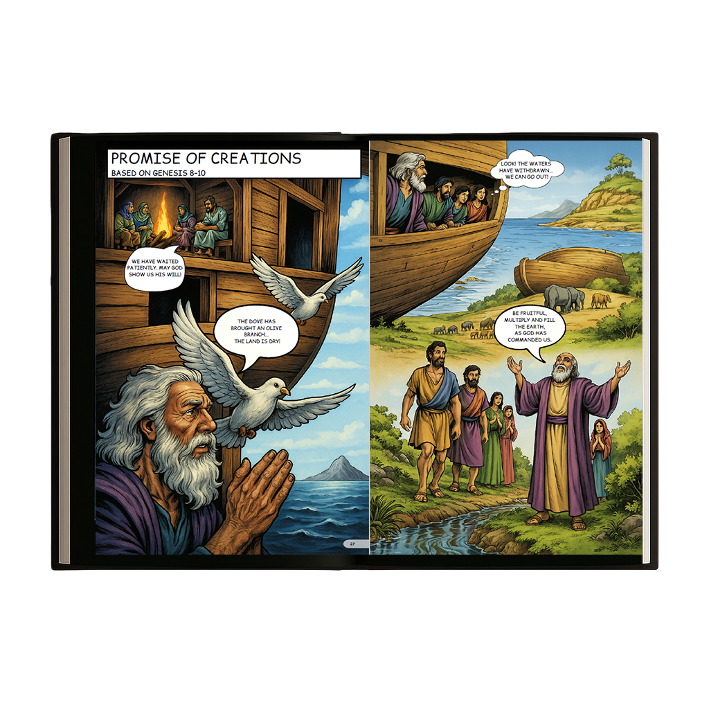 The Comic Bible — Full-Color Illustrated Bible Stories