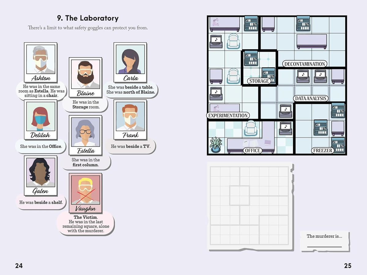 Murdoku: 80 Murder Mystery Logic Puzzles