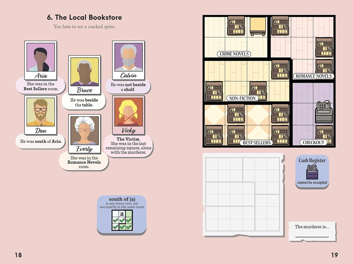 Murdoku: 80 Murder Mystery Logic Puzzles
