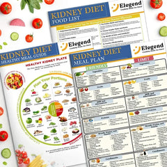 The Kidney-Friendly Food Guide — Simple Meal Charts, Grocery Lists & Easy Recipes