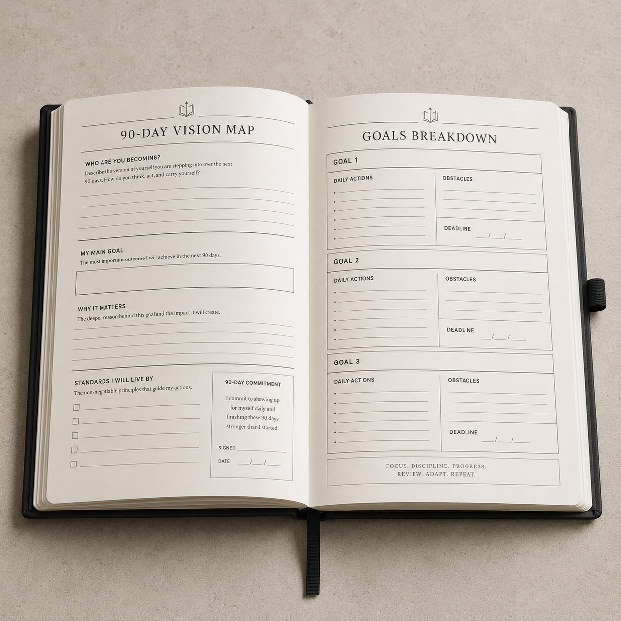 The Growth Code — Guided Journal for Men
