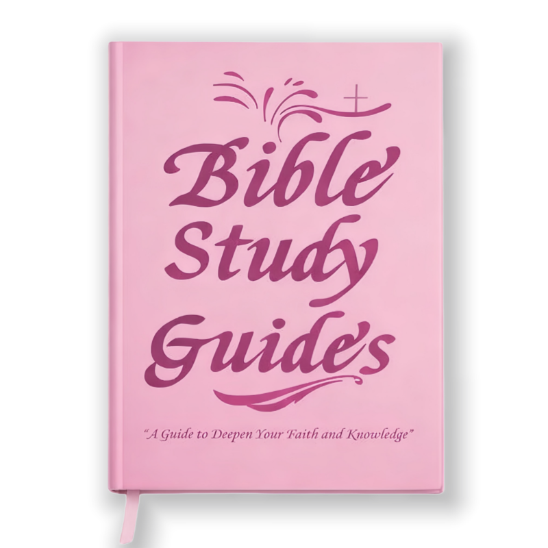 Bible Study Guide for Women — Pink Devotional Journal