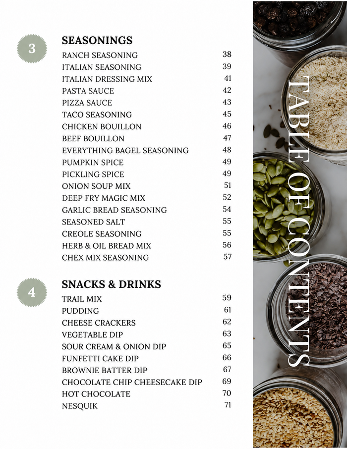 The Dry Mix Pantry - Homemade Mixes for Fast, Easy Meals