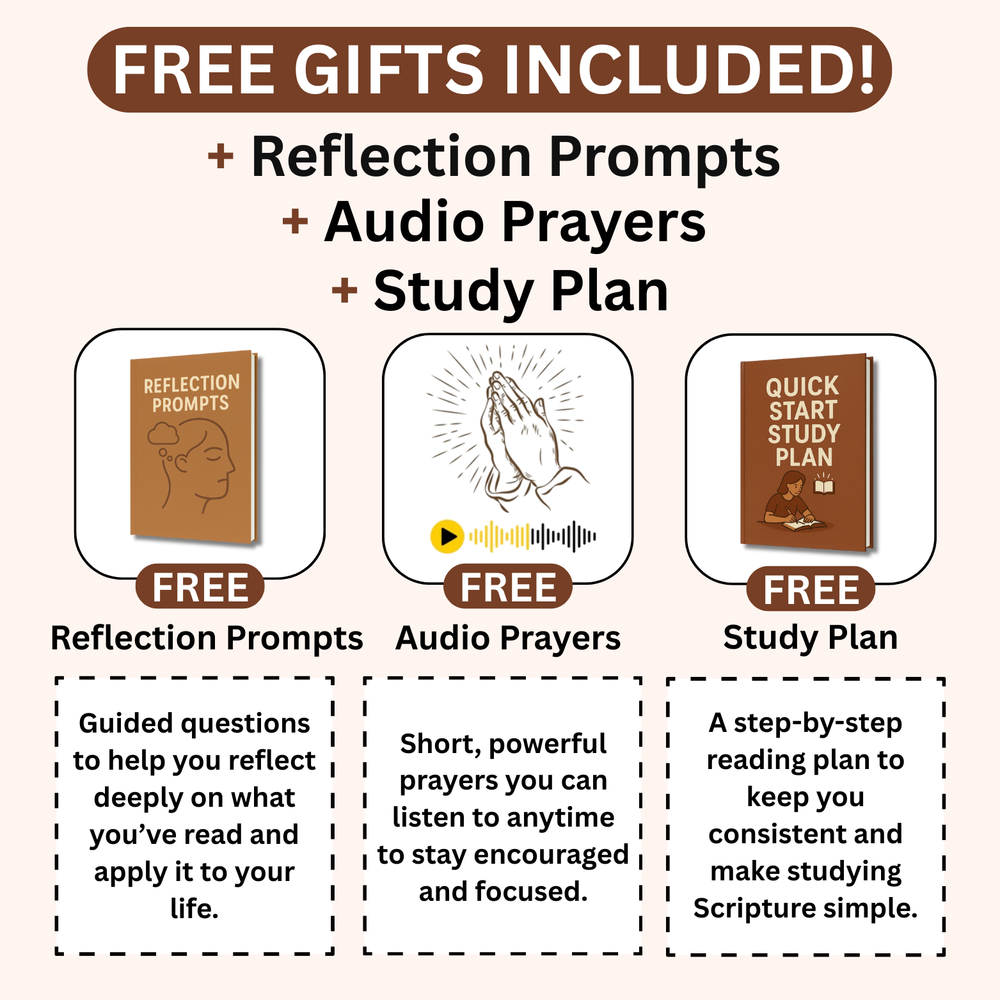 66-Page Bible Study Guide & Devotional Journal