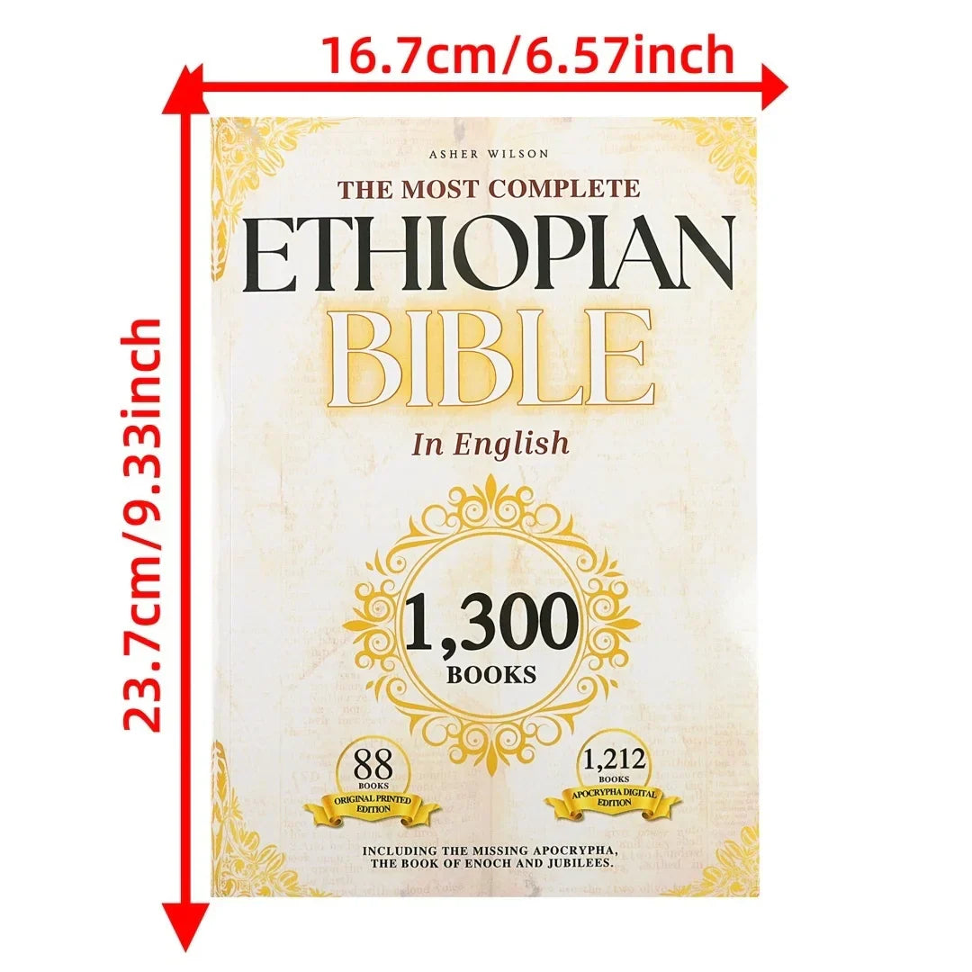 Ethiopian Bible in English — Illustrated Two-Volume Edition