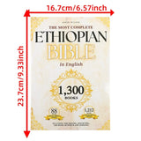 THE COMPLETE ETHIOPIAN BIBLE IN ENGLISH Illustrated - 1300 Books
