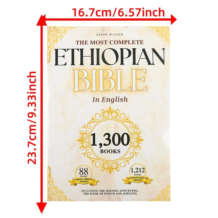 Ethiopian Bible in English — Illustrated Two-Volume Edition
