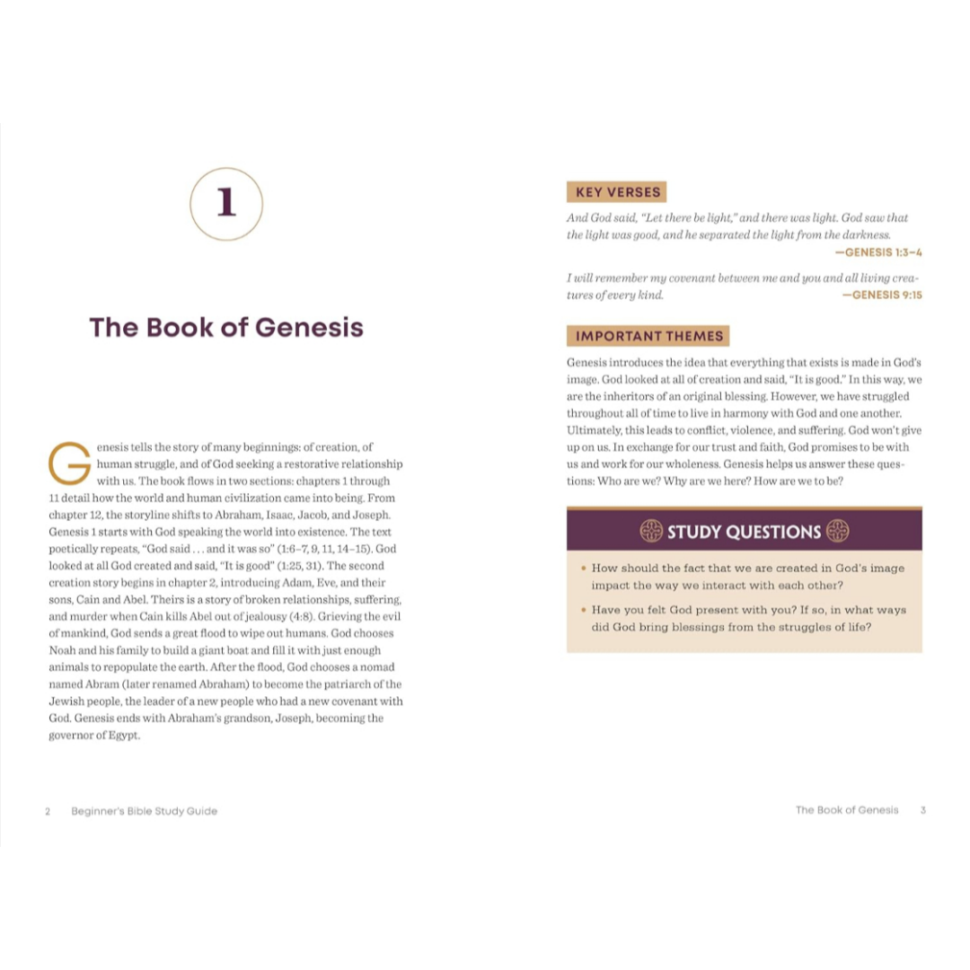 Beginner’s Bible Study Guide — Spiral-Bound Edition