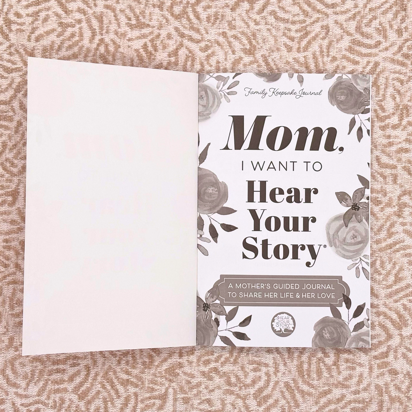 Mom, I Want to Hear Your Story – Guided Memory Journal