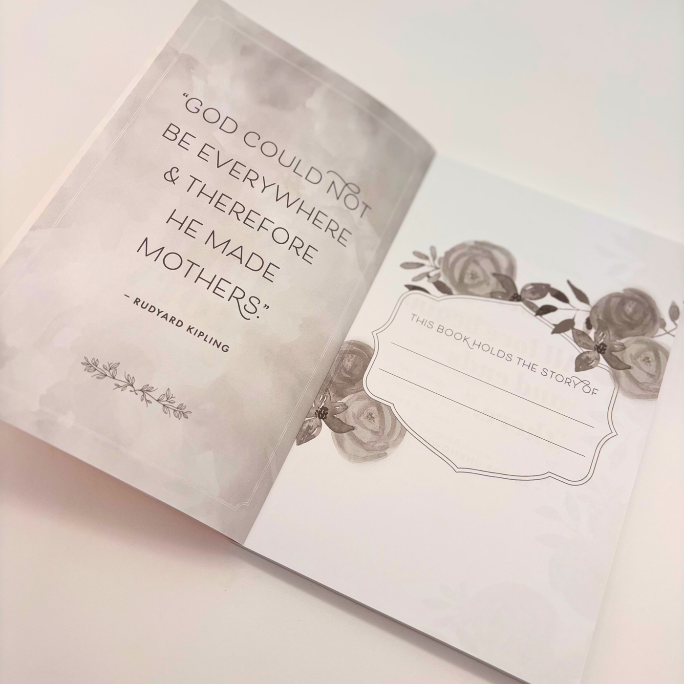 Mom, I Want to Hear Your Story – Guided Memory Journal