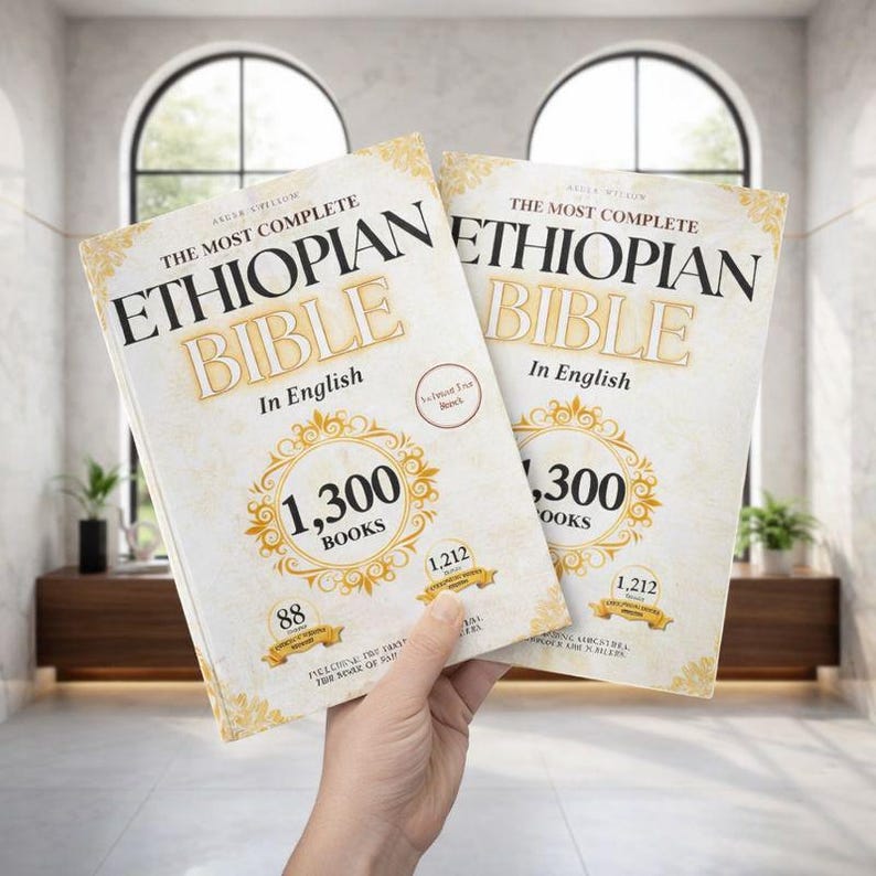 Ethiopian Bible in English — Illustrated Two-Volume Edition