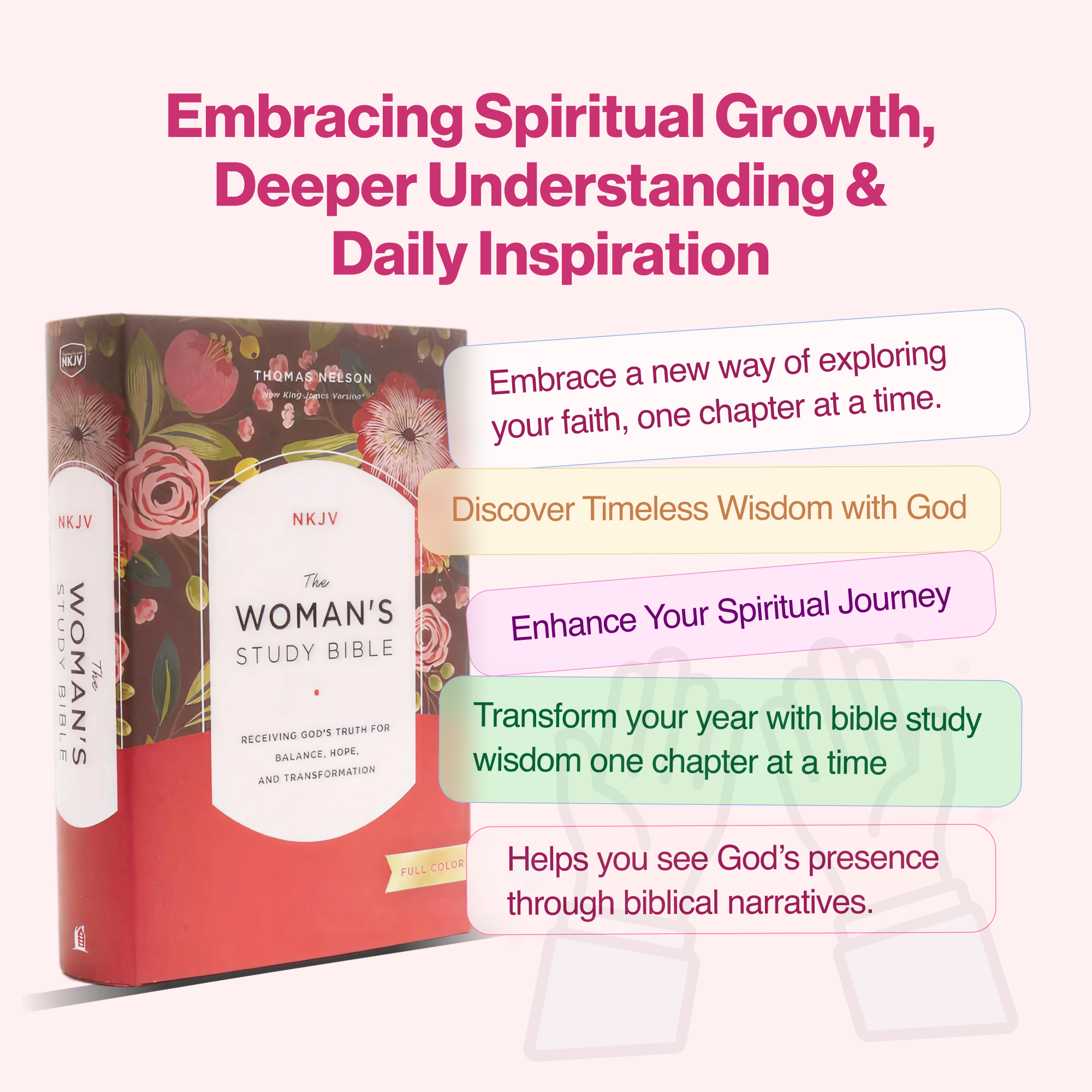 NKJV Woman’s Study Bible — Guided Study Edition