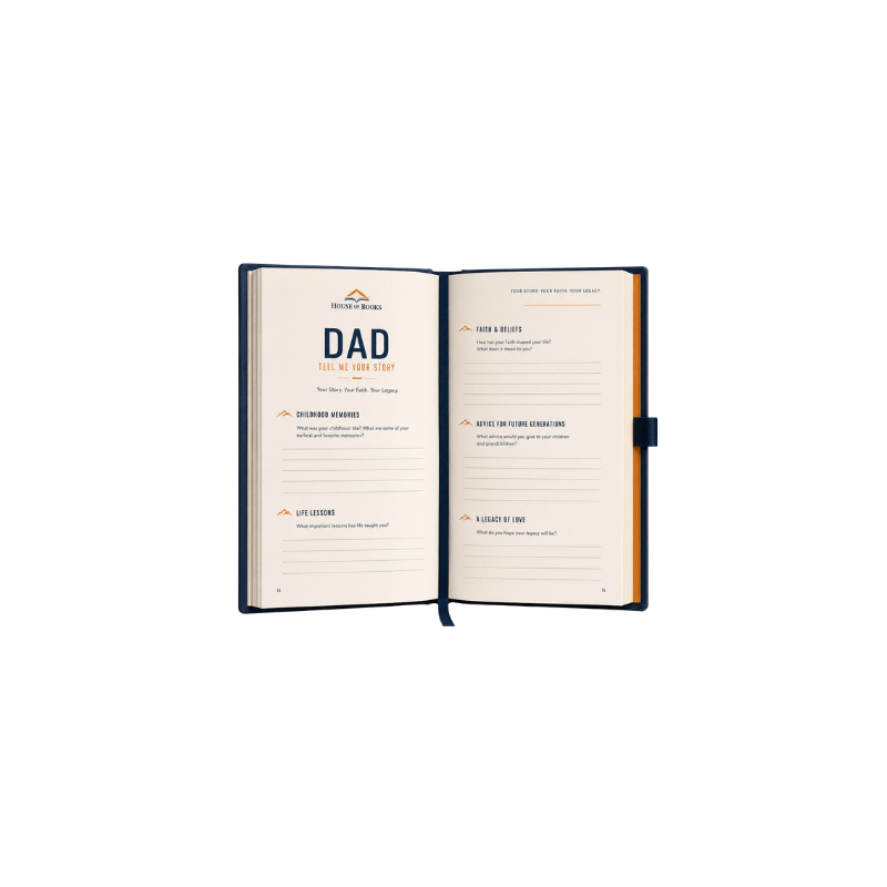 Dad, Tell Me Your Story — Guided Memory Journal