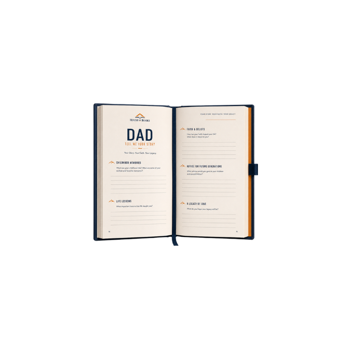 Dad, Tell Me Your Story — Guided Memory Journal