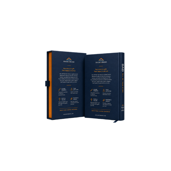 Dad, Tell Me Your Story — Guided Memory Journal