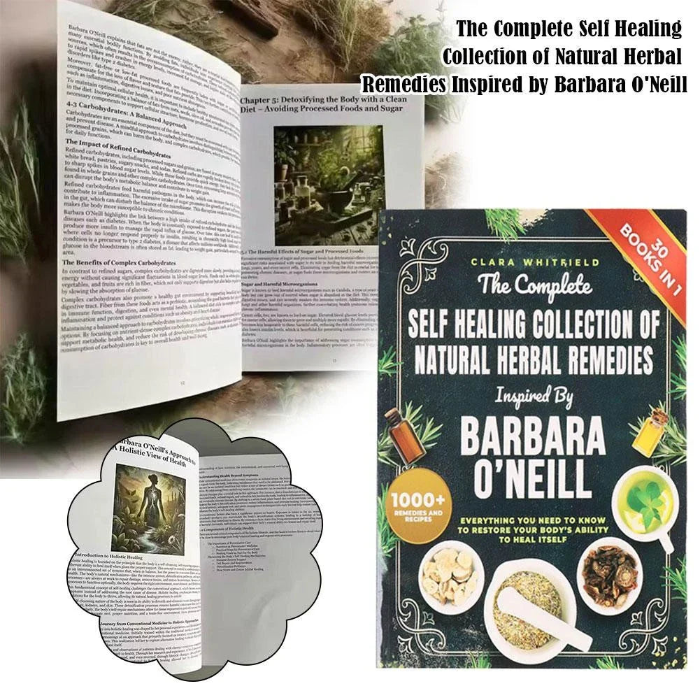 Natural Herbal Remedies — Complete Self-Care Collection