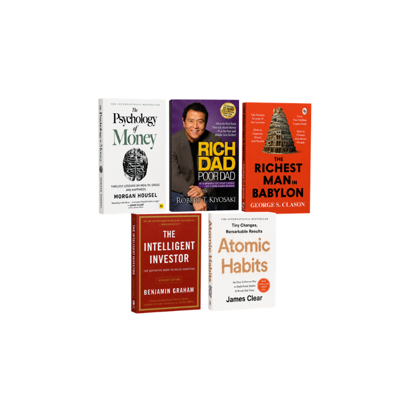 The Wealth Collection — 5-Book Money & Investing Bundle